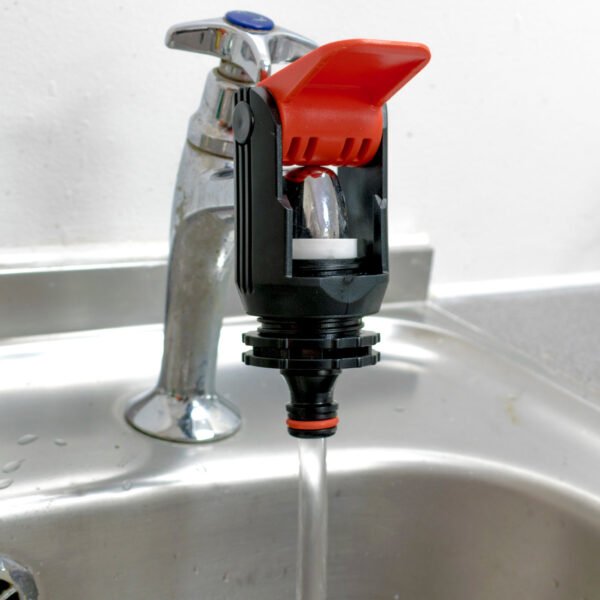 Kitchen Tap Adaptor “Non Branded” Red Home & Garden Free Shipping 5