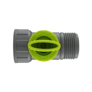 Tap Adapter with Valve 3/4″ BSPM-F Lime Home & Garden Free Shipping
