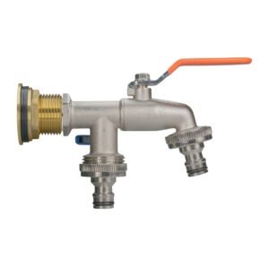 Water Butt Brass Kit 3/4″ with Double Quick Connect Tap Home & Garden Free Shipping