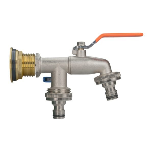 Water Butt Brass Kit 3/4″ with Double Quick Connect Tap Home & Garden Free Shipping 5