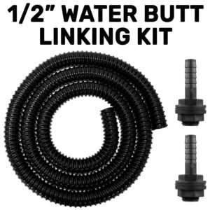 1/2″ Water Butt Linking Kit and Drill Bit Home & Garden Free Shipping