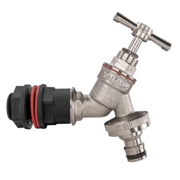 Water Butt Kit 1/2″ with Nickel Plated Quick Connect Tap Home & Garden Free Shipping 5