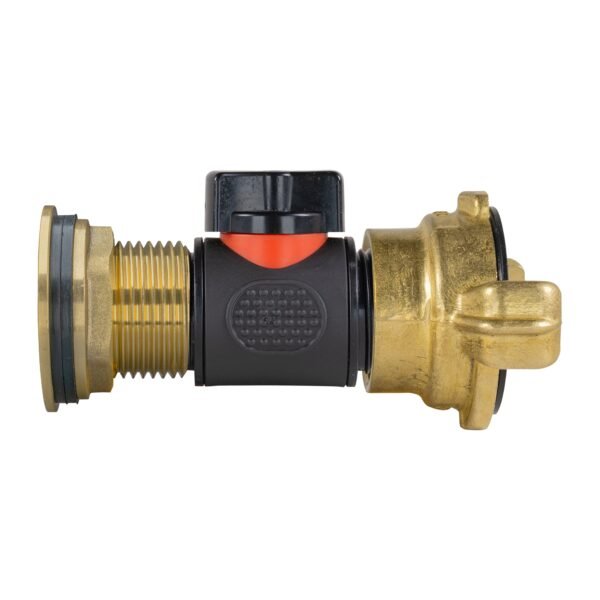 Water Butt Brass Kit 1″ with In-Line Valve + Geka Home & Garden Free Shipping 5