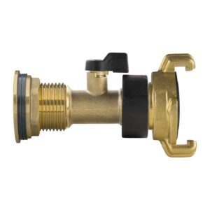 Water Butt Brass Kit 1″ with Brass Valve + Geka Home & Garden Free Shipping 5
