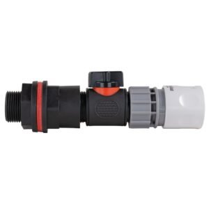 Water Butt Kit 3/4″ with In-Line Valve + Female Quick Home & Garden Free Shipping