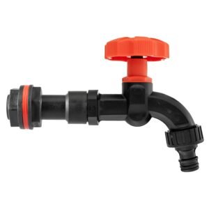 Water Butt Extension Kit 3/4″ with Black Dial Tap Home & Garden Free Shipping