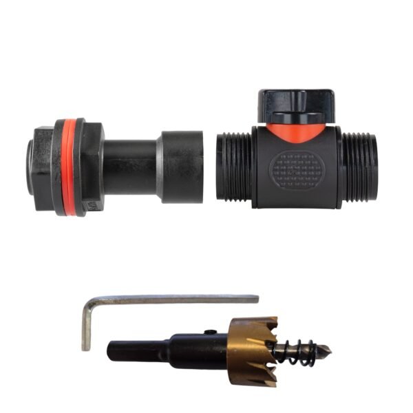 Water Butt Extension Kit 3/4″ with 3/4″ BSP In-Line Valve Home & Garden Free Shipping 5