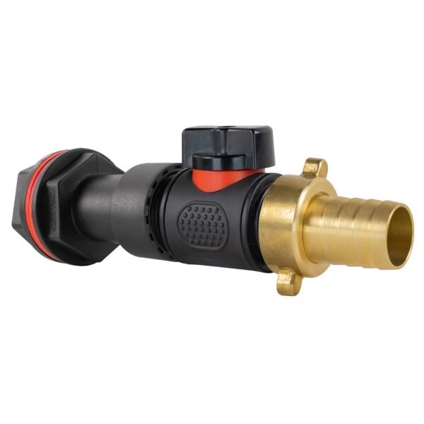 Water Butt Extension Kit 3/4″ with In-Line Valve + Brass Home & Garden Free Shipping 5