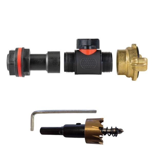 Water Butt Extension Kit 3/4″ with In-Line Valve + Geka and Home & Garden Free Shipping 5