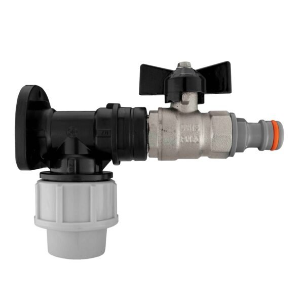 Wall Flange Kit 20mm MDPE – Bib Valve with Snap On Male Home & Garden Free Shipping 5