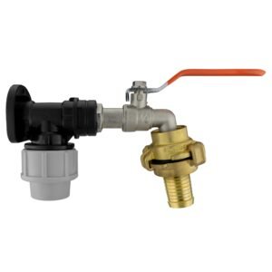 Wall Flange Kit 20mm MDPE + Lever Tap + 25mm Barbed Geka Set Home & Garden Free Shipping