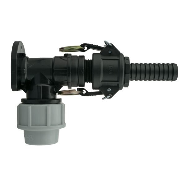 Wall Flange Kit 25mm MDPE + 3/4″ Camlock Type B+E Home & Garden Free Shipping 5