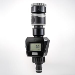 Water Flow Meter Gray Home & Garden Free Shipping