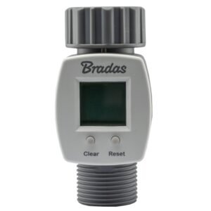 Water Flow Meter 3/4″ BSPM-F Home & Garden Free Shipping