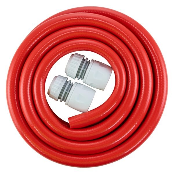 Water Hose Red Set 12.5mm Pipe Home & Garden Free Shipping 5