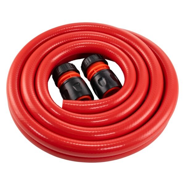 Water Hose Red Set 12.5mm Pipe (Black Connectors) Home & Garden Free Shipping 5