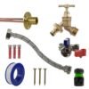 Brass Quick Connect Bib Tap STANDARD Connection Kit Home & Garden Free Shipping 9