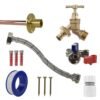 Brass Quick Connect Bib Tap STANDARD Connection Kit Home & Garden Free Shipping 11