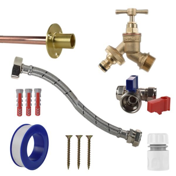 Brass Quick Connect Bib Tap STANDARD Connection Kit Home & Garden Free Shipping 5