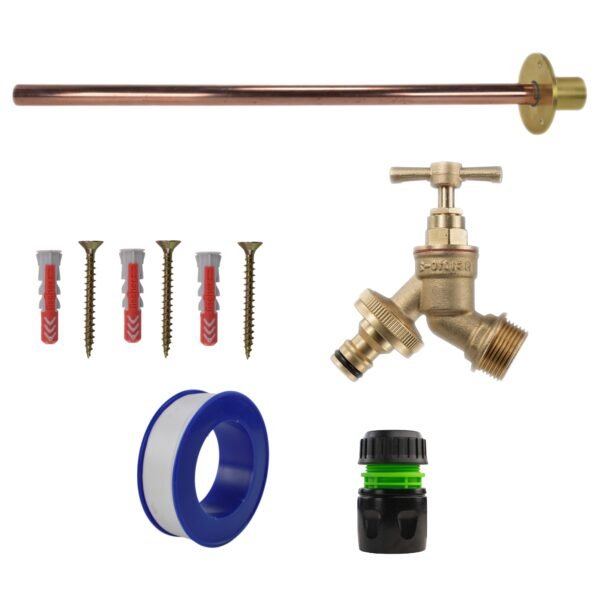 Brass Quick Connect Bib Tap BASIC Connection Kit Home & Garden Free Shipping 5