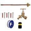 Brass Quick Connect Bib Tap BASIC Connection Kit Home & Garden Free Shipping 9