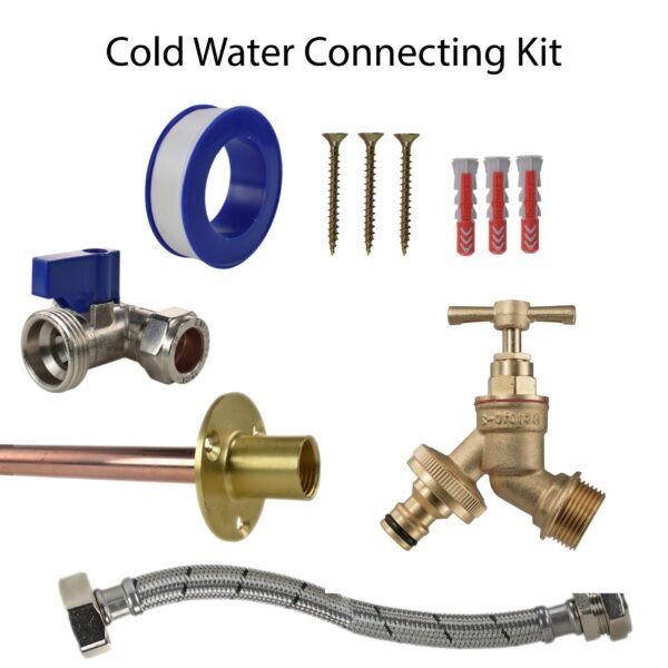 Brass Quick Connect Bib Tap STANDARD Connection Kit Brass Wall Flange Kits Free Shipping 7