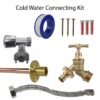 Brass Quick Connect Bib Tap FULL Connection Kit Garden Hose Connection Set Free Shipping 11