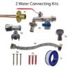 Double Lever Tap FULL Connection Kit x2 Home & Garden Free Shipping 11