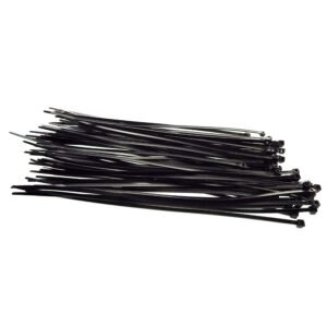 100 Cable Ties (2.5mm x 100mm) Black Home & Garden Free Shipping