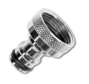 Tap Connector Snap On Male – 1/2″ BSPF Brass Nickle Plated Home & Garden Free Shipping