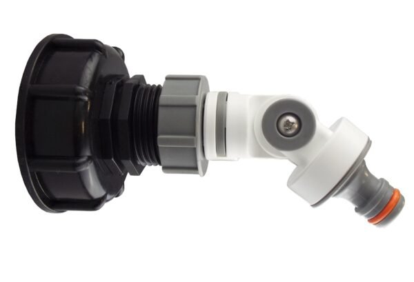 IBC 2” S60X6 Cap with Adjustable Tap Connector WL Home & Garden Free Shipping 5