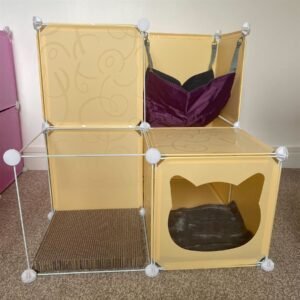 Kitty Cubby Cat Cube Play Tower MIDI New Arrivals Free Shipping