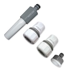 Hose Connectors Set With Nozzle WL Home & Garden Free Shipping