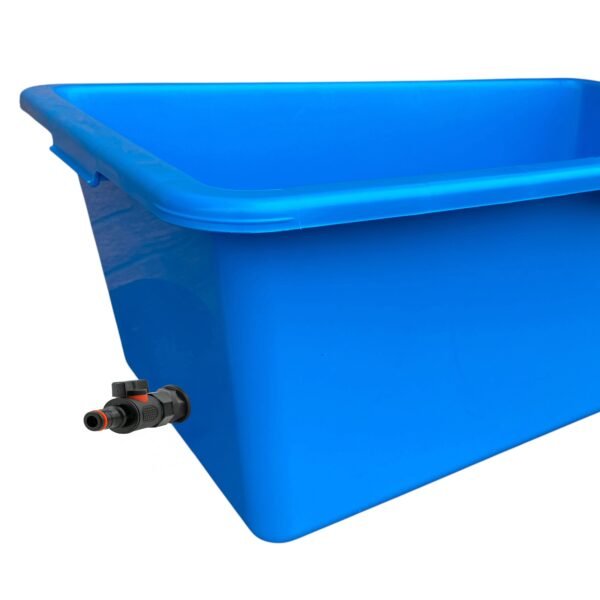 Blue Dog Bath with Drain Valve (Black) Home & Garden Free Shipping 5