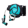 Hose Reel 10m Retractable Wall-Mount Garden Auto-Rewind Garden Free Shipping 21