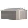 Garden Shed 12.5x11ft with Metal Roof & Tool Storage Unit Garden Free Shipping 21