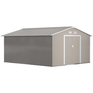 Garden Shed 12.5x11ft with Metal Roof & Tool Storage Unit Garden Free Shipping 5