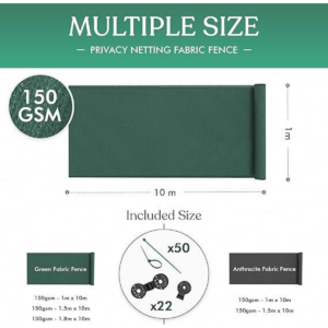 Fabric Fence Garden Barrier Screen for Pets, Kids, and Patio Home & Garden Free Shipping 5