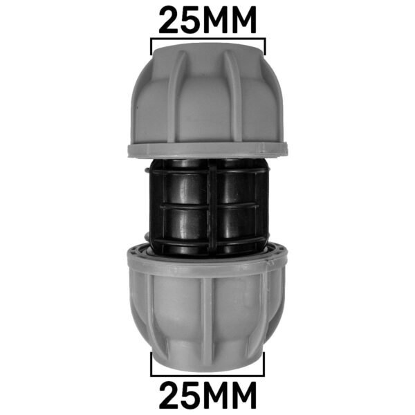 MDPE Straight Joiner 25mm Home & Garden Free Shipping 5