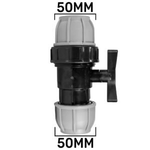 MDPE Valve 50mm Home & Garden Free Shipping