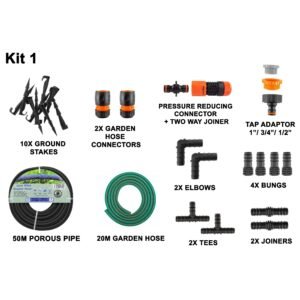 Porous Pipe Kit, POROUS-KIT1 Home & Garden Free Shipping 5
