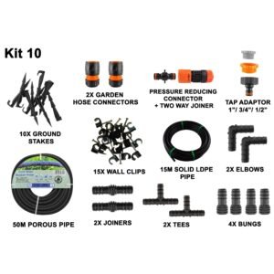 Porous Pipe Kit, POROUS-KIT10 Home & Garden Free Shipping