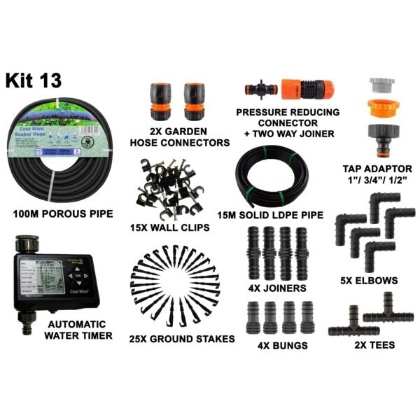 Porous Pipe Kit, POROUS-KIT13 Home & Garden Free Shipping 5