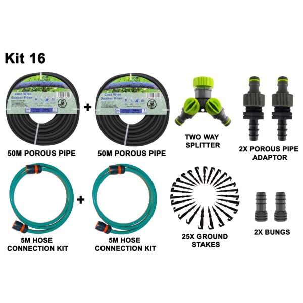 Porous Pipe Kit, POROUS-KIT16 Home & Garden Free Shipping 5
