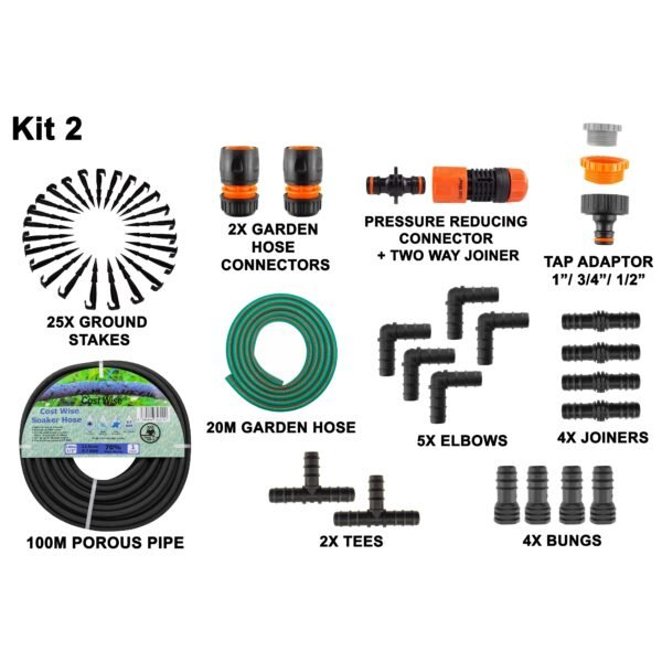 Porous Pipe Kit, POROUS-KIT2 Home & Garden Free Shipping 5