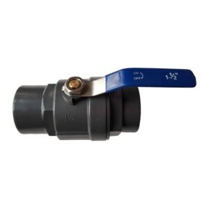 PP 1.5″ BSPF Stopcock with Stainless Steel Ball Valve and Home & Garden Free Shipping