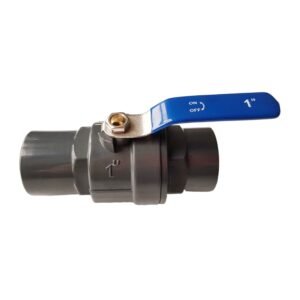 PP 1″ BSPF Stopcock with Stainless Steel Ball Valve and Home & Garden Free Shipping