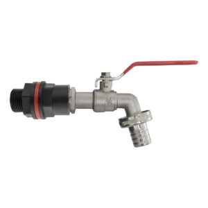 Water Butts Kit 3/4″ with Lever Tap 3/4″ Barb Home & Garden Free Shipping