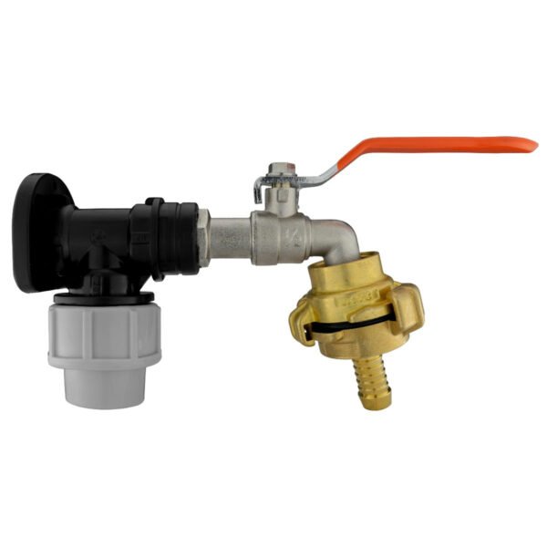 Wall Flange Kit 20mm MDPE – Lever Tap 1/2″, Geka Barb 1/2″ Home & Garden Free Shipping 5