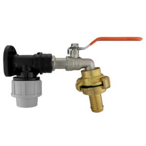 Wall Flange Kit 20mm MDPE – Lever Tap 1/2″, Geka Barb 3/4″ Home & Garden Free Shipping